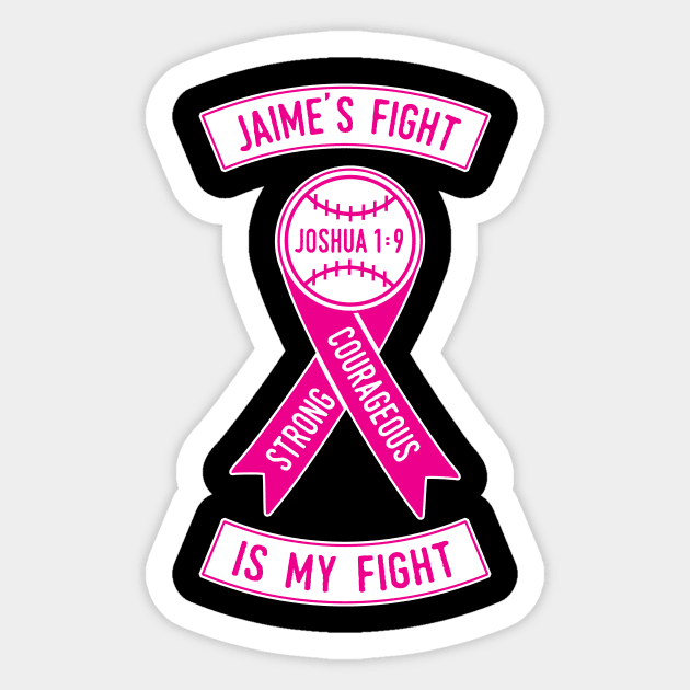 JAIME'S FIGHT! Sticker by Jaime Cram 